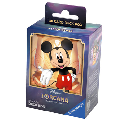 Disney Lorcana: The First Chapter: Deck Box 80ct - Mickey Mouse (Pre-Order) available at 401 Games Canada