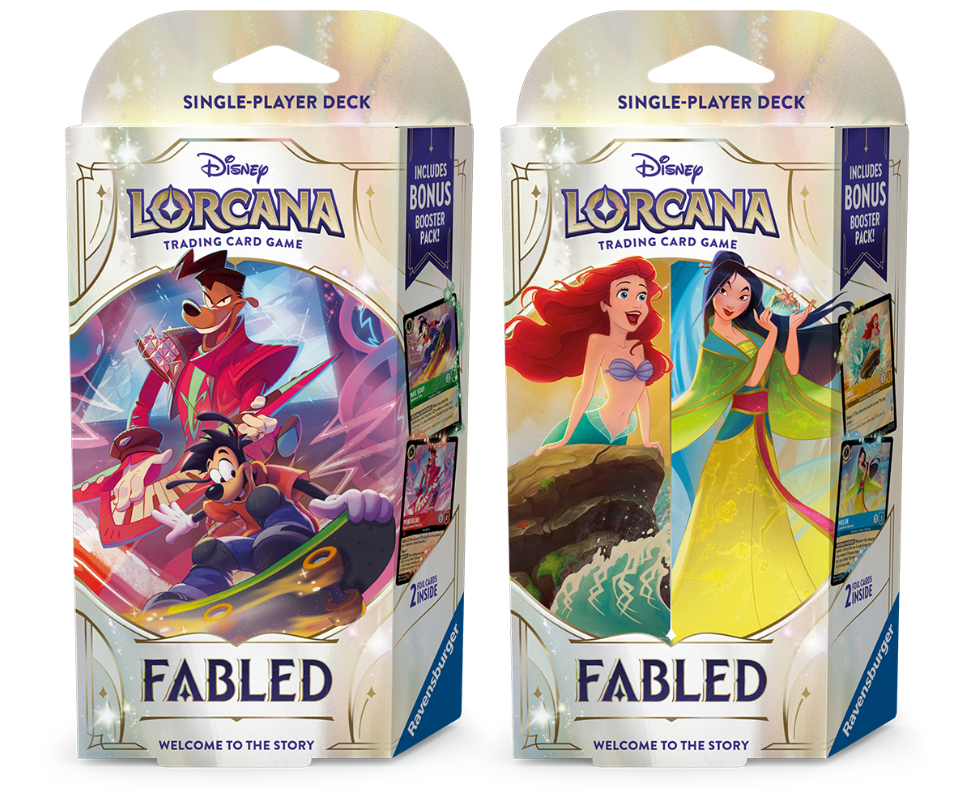 401 Games Canada - Disney Lorcana: Fabled - Starter Decks 401 Games Canada - Disney Lorcana: Fabled - Starter Decks