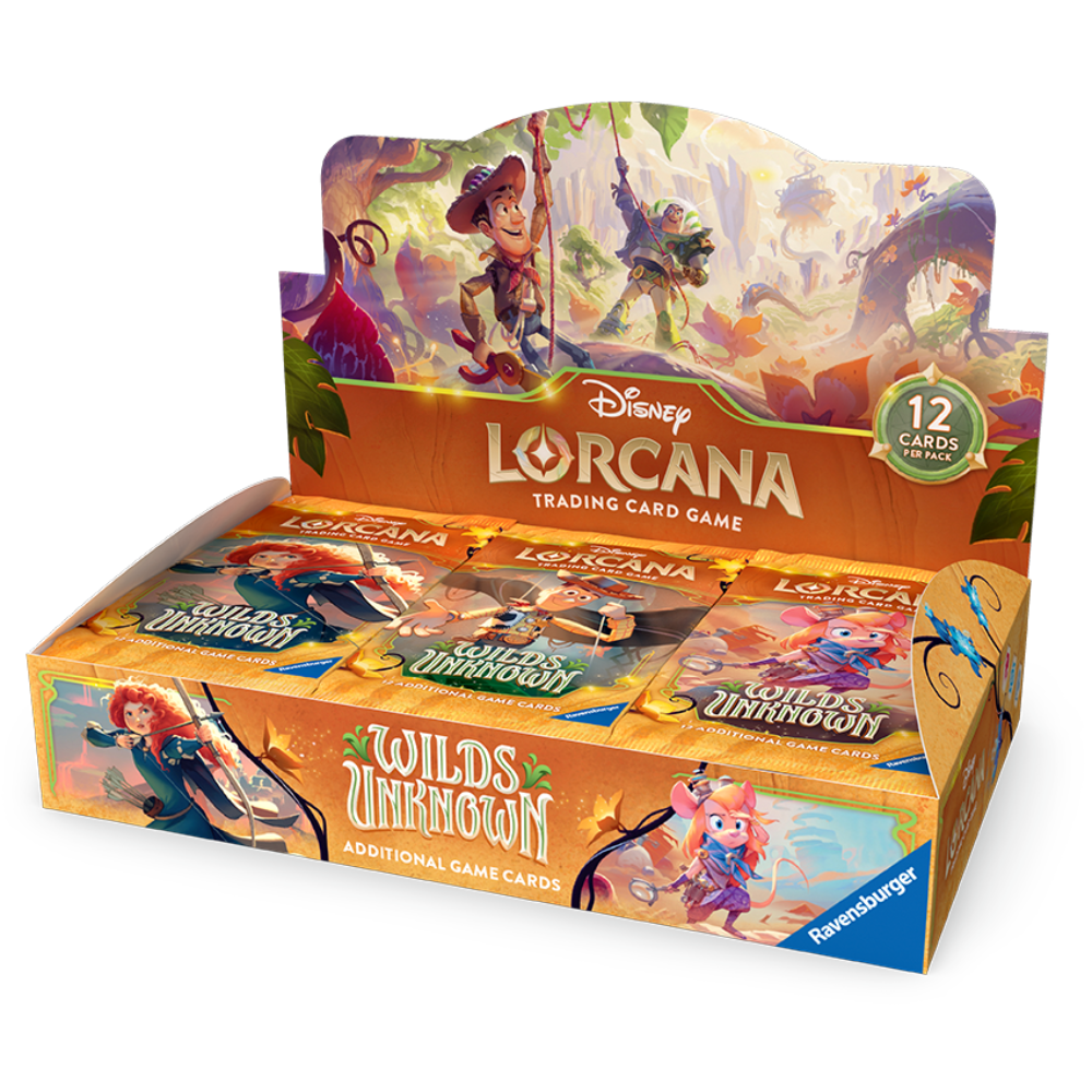 新品未開封 Disney Lorcana トレーディングカード 6box 401 Games Canada - Disney Lorcana: Wilds Unknown - Booster Box