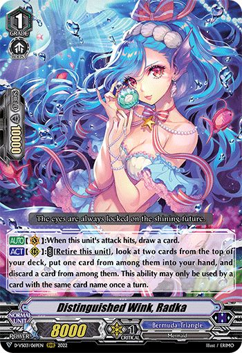 Distinguished Wink, Radka - D-VS03/069 - Triple Rare available at 401 Games Canada