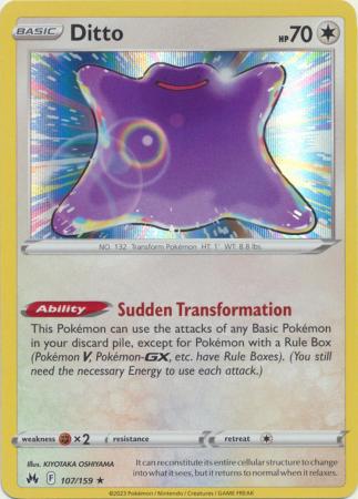 Ditto - 107/159 - Holo Rare available at 401 Games Canada