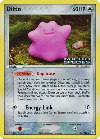 Ditto - 35/113 - Uncommon - Reverse Holo available at 401 Games Canada