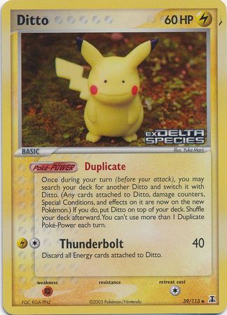 Ditto - 39/113 - Uncommon - Reverse Holo available at 401 Games Canada