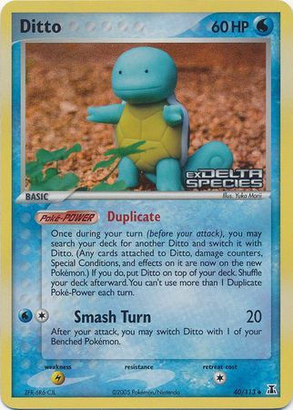 Ditto - 40/113 - Uncommon - Reverse Holo available at 401 Games Canada