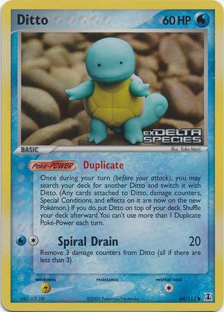 Ditto - 64/113 - Common - Reverse Holo available at 401 Games Canada