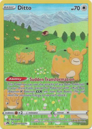 Ditto - GG22/GG70 - Holo Rare available at 401 Games Canada