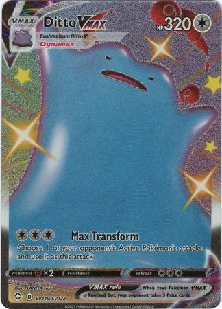 Ditto VMAX - SV119/SV122 - Shiny Rare available at 401 Games Canada