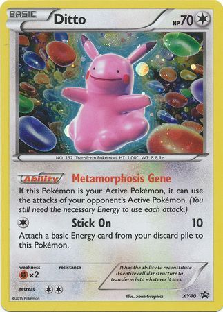 Ditto - XY40 - Holo Promo available at 401 Games Canada