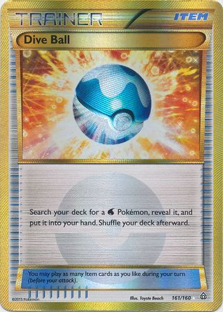 Dive Ball - 161/160 - Secret Rare available at 401 Games Canada