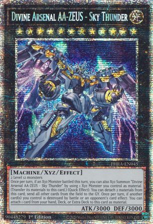 Divine Arsenal AA-ZEUS - Sky Thunder - PHRA-EN045 - Starlight Rare - 1st Edition available at 401 Games Canada