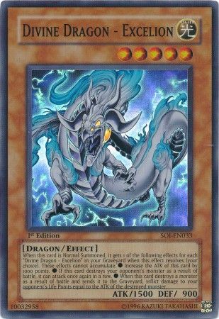 Divine Dragon - Excelion - SOI-EN033 - Super Rare - 1st Edition available at 401 Games Canada