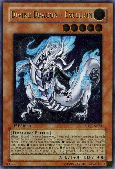 Divine Dragon - Excelion - SOI-EN033 - Ultimate Rare - 1st Edition available at 401 Games Canada