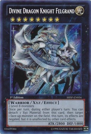 Divine Dragon Knight Felgrand - SHSP-EN056 - Secret Rare - 1st Edition available at 401 Games Canada