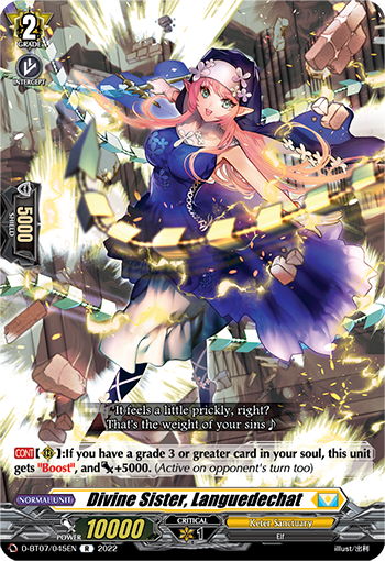 Divine Sister, Languedechat - D-BT07/045 - Rare available at 401 Games Canada