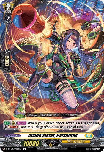Divine Sister, Pastelitos - D-BT01/098 - Common available at 401 Games Canada
