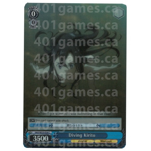 Diving Kirito (Parallel Foil) available at 401 Games Canada