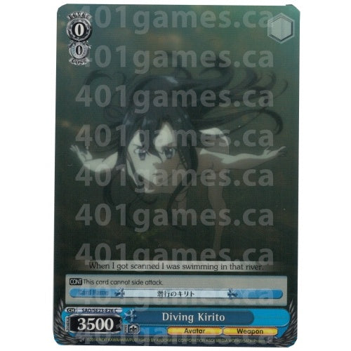 Diving Kirito available at 401 Games Canada