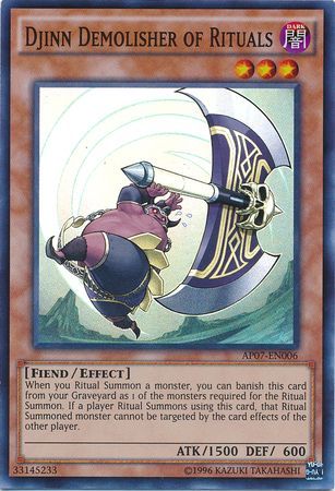 Djinn Demolisher of Rituals - AP07-EN006 - Super Rare available at 401 Games Canada