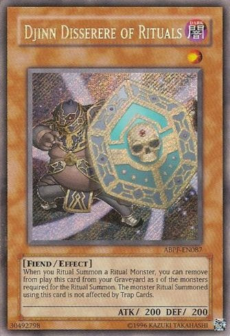 Djinn Disserere of Rituals - ABPF-EN087 - Secret Rare - Unlimited available at 401 Games Canada