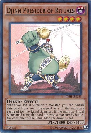 Djinn Presider of Rituals - THSF-EN037 - Super Rare - Unlimited available at 401 Games Canada