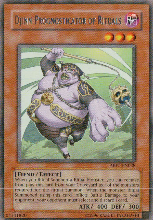 Djinn Prognosticator of Rituals - ABPF-EN038 - Rare - Unlimited available at 401 Games Canada