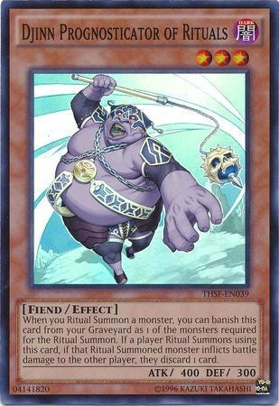 Djinn Prognosticator of Rituals - THSF-EN039 - Super Rare - Unlimited available at 401 Games Canada