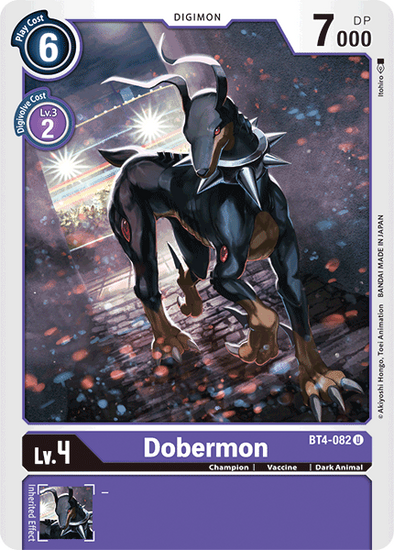 Dobermon - BT4-082 - Uncommon available at 401 Games Canada