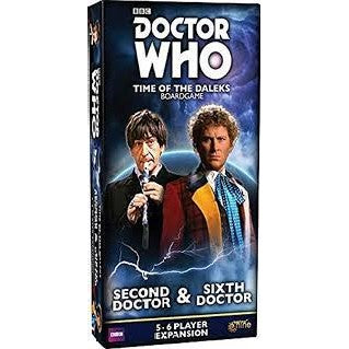 Doctor Who - Time of the Daleks: 5-6 Player Expansion - 2nd & 6th Doctor available at 401 Games Canada