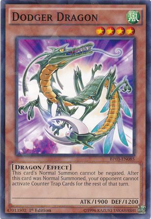 Dodger Dragon - BP03-EN085 - Rare - 1st Edition available at 401 Games Canada