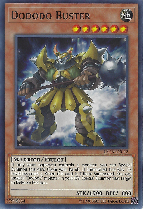 Dododo Buster - LED6-EN042 - Common - Unlimited available at 401 Games Canada