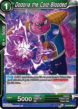 Dodoria the Cold-Blooded - BT10-083 - Common available at 401 Games Canada