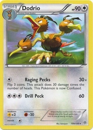 Dodrio - 100/135 - Rare available at 401 Games Canada