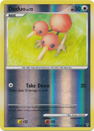 Doduo - 102/147 - Common - Reverse Holo available at 401 Games Canada