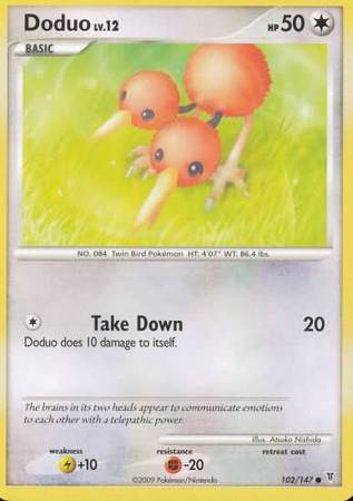 Doduo - 102/147 - Common available at 401 Games Canada