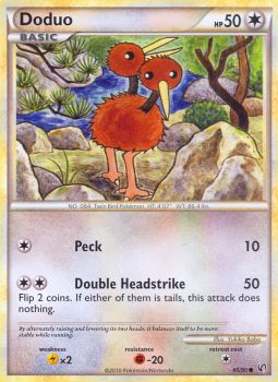 Doduo - 45/90 - Common available at 401 Games Canada