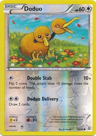 Doduo - 55/83 - Common - Reverse Holo available at 401 Games Canada