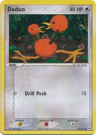 Doduo - 60/101 - Common - Reverse Holo available at 401 Games Canada