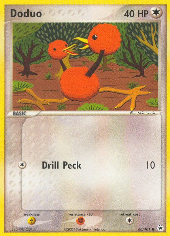 Doduo - 60/101 - Common available at 401 Games Canada