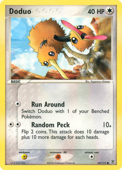 Doduo - 62/112 - Common available at 401 Games Canada