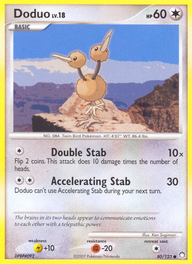 Doduo - 80/123 - Common available at 401 Games Canada