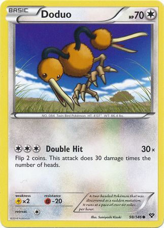 Doduo - 98/146 - Common available at 401 Games Canada