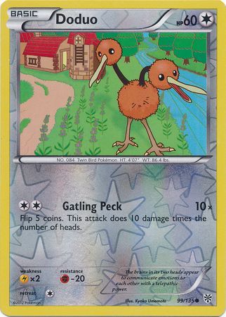 Doduo - 99/135 - Common - Reverse Holo available at 401 Games Canada