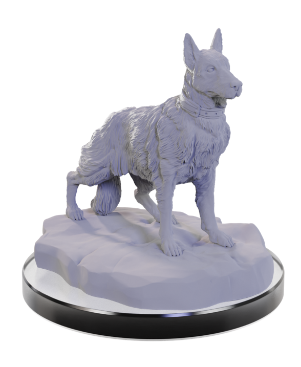 Dog Companions - Wizkids Deep Cuts Unpainted Minis (Pre-Order) available at 401 Games Canada