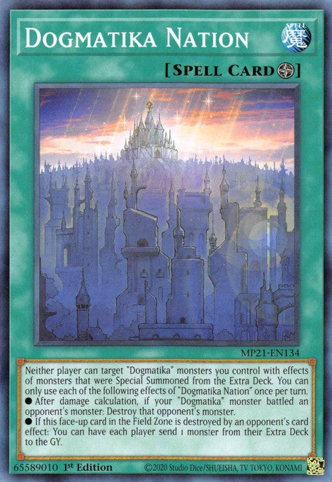 Dogmatika Nation - MP21-EN134 - Common - 1st Edition available at 401 Games Canada