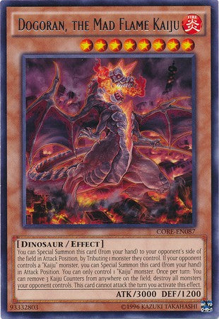 Dogoran, the Mad Flame Kaiju - CORE-EN087 - Rare - Unlimited available at 401 Games Canada