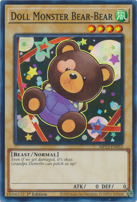 Doll Monster Bear-Bear - MP23-EN052 - Super Rare - 1st Edition available at 401 Games Canada