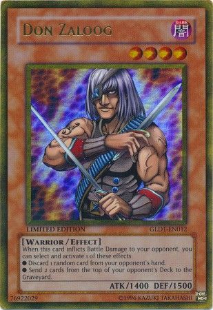 Don Zaloog - GLD1-EN012 - Gold Rare - Limited Edition available at 401 Games Canada