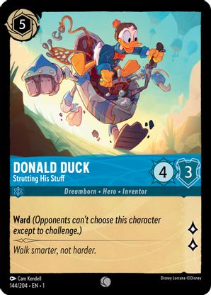Donald Duck (Strutting His Stuff) - 144/204 - Common available at 401 Games Canada