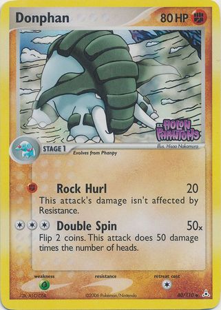 Donphan - 40/110 - Uncommon - Reverse Holo available at 401 Games Canada