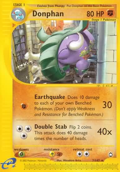 Donphan - 7/147 - Rare available at 401 Games Canada